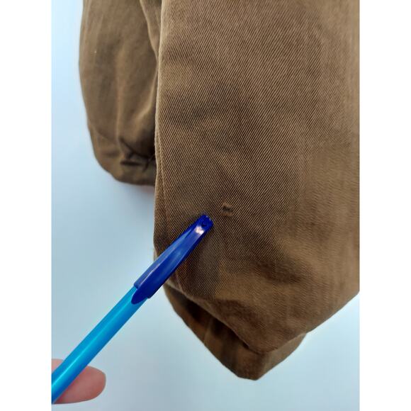 Vintage McKenzie Tribe Men's Cotton Wool Casual Overcoat Jacket Olive Green L - Picture 7 of 11